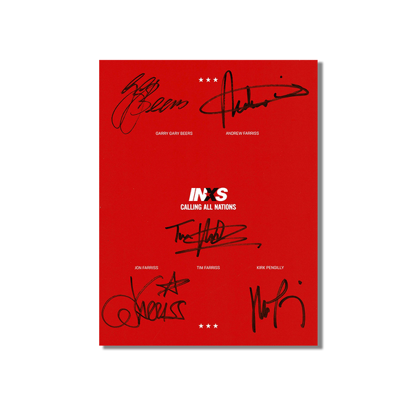 Calling All Nations A Fan History of INXS (Signed Super Deluxe Edition