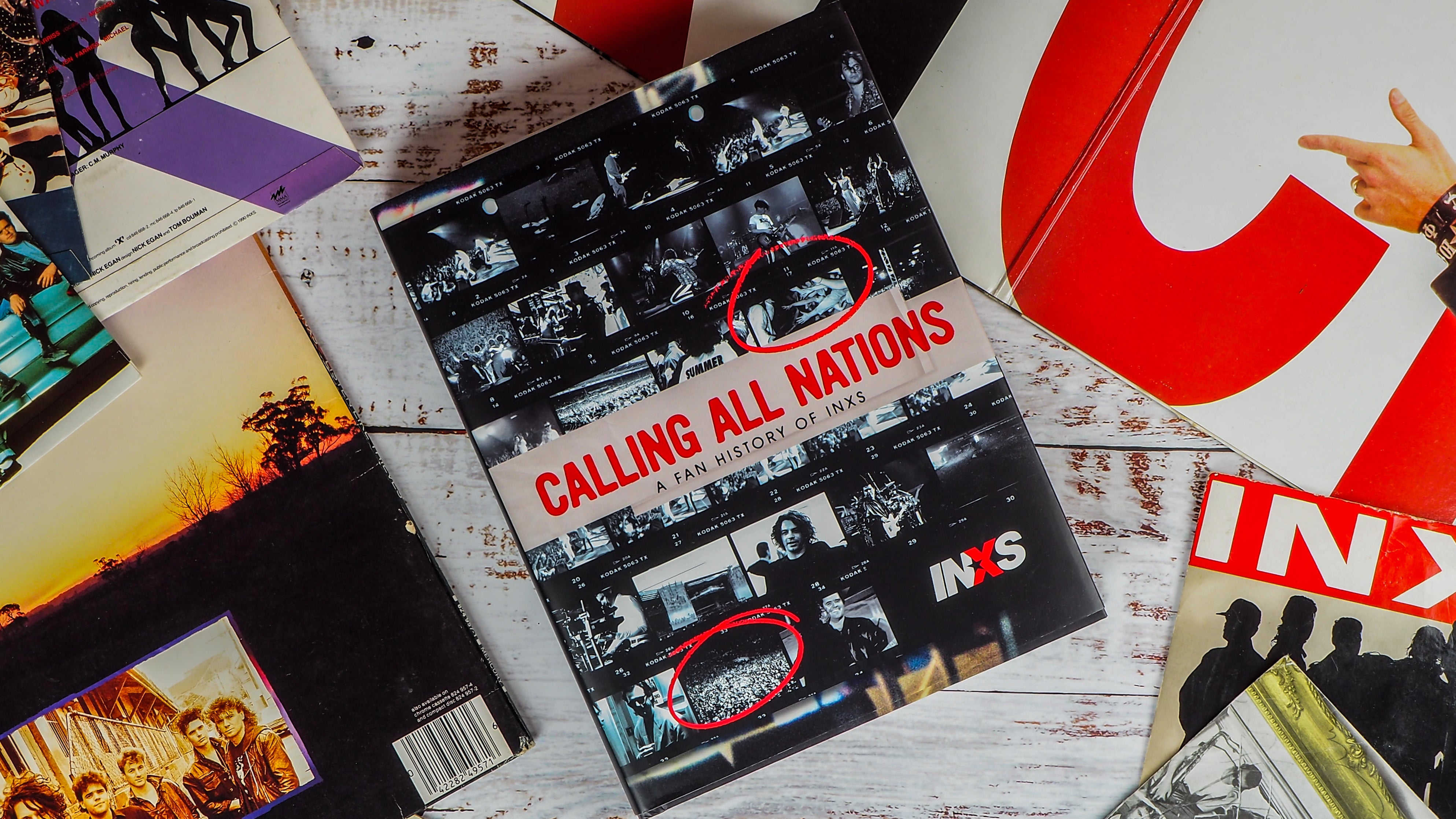 Calling All Nations: A Fan History of INXS (Deluxe Edition Book) Detail 1