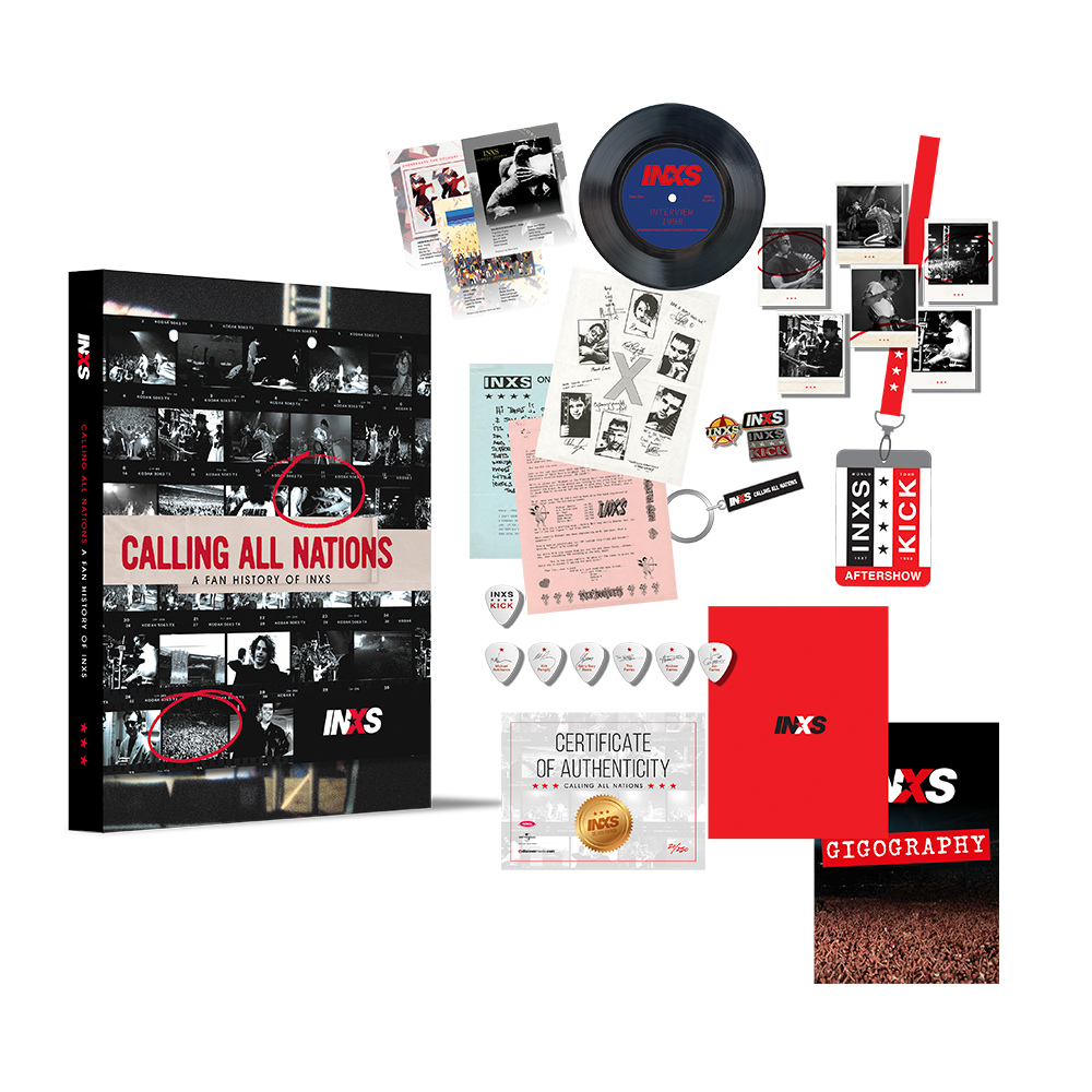 Calling All Nations: A Fan History of INXS (Deluxe Edition Book)