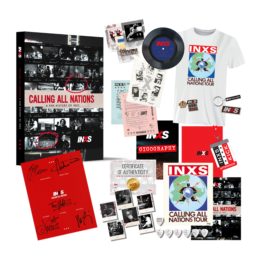 Calling All Nations: A Fan History of INXS (Signed Super Deluxe Edition)