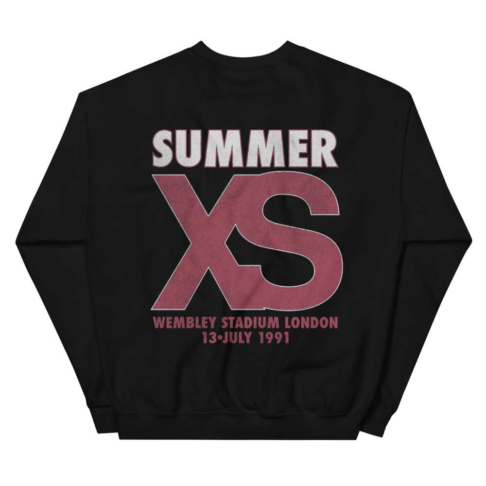 INXS Live At Wembley 1991 Sweatshirt Back