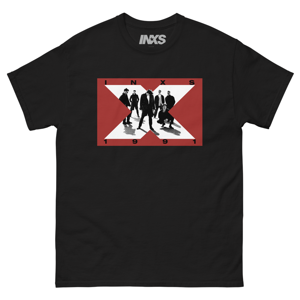 X Factor Black TShirt INXS Official AU Store