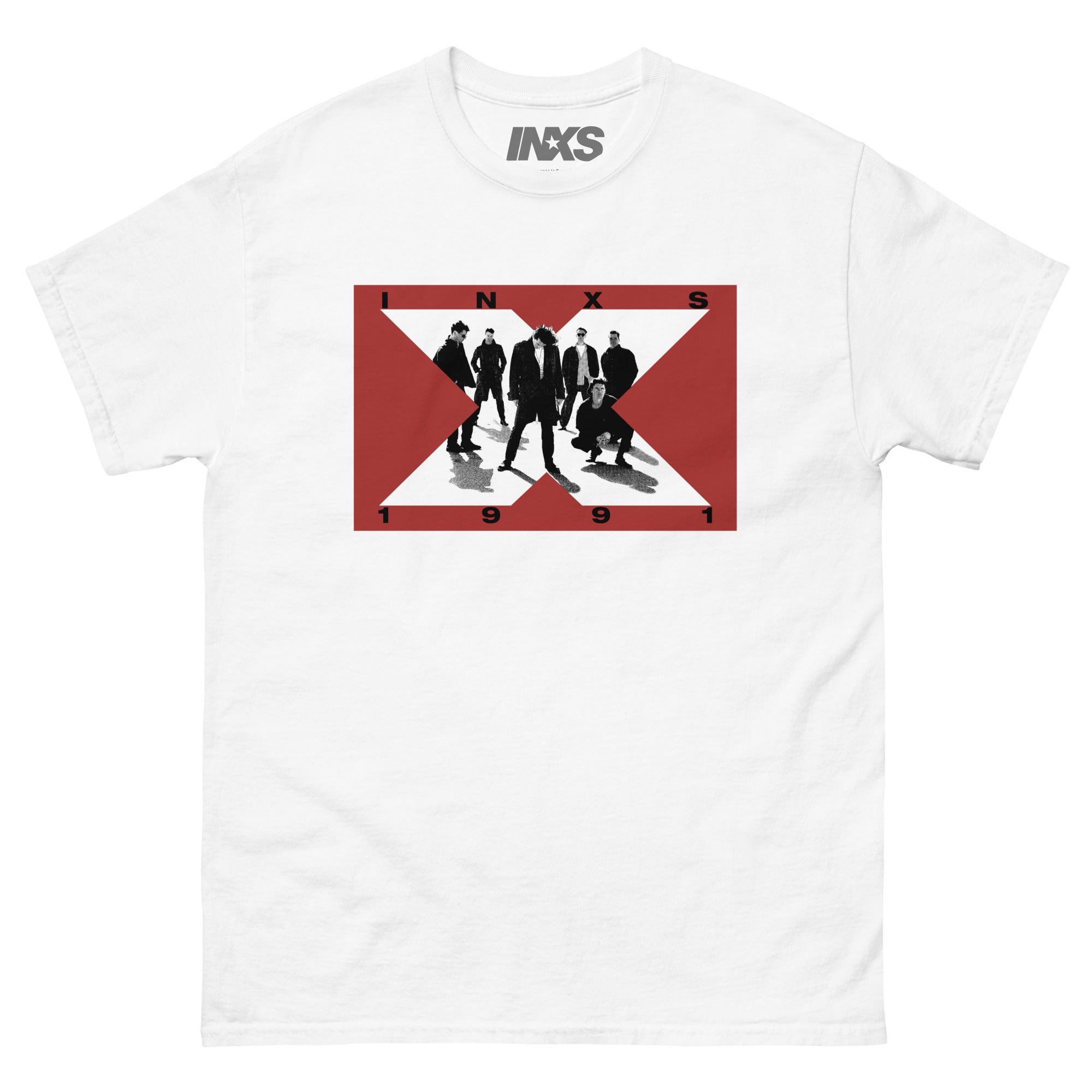 X Factor White T-Shirt | INXS Official AU Store - INXS Official AU